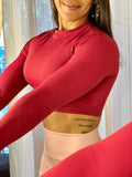 Cropped manga longa