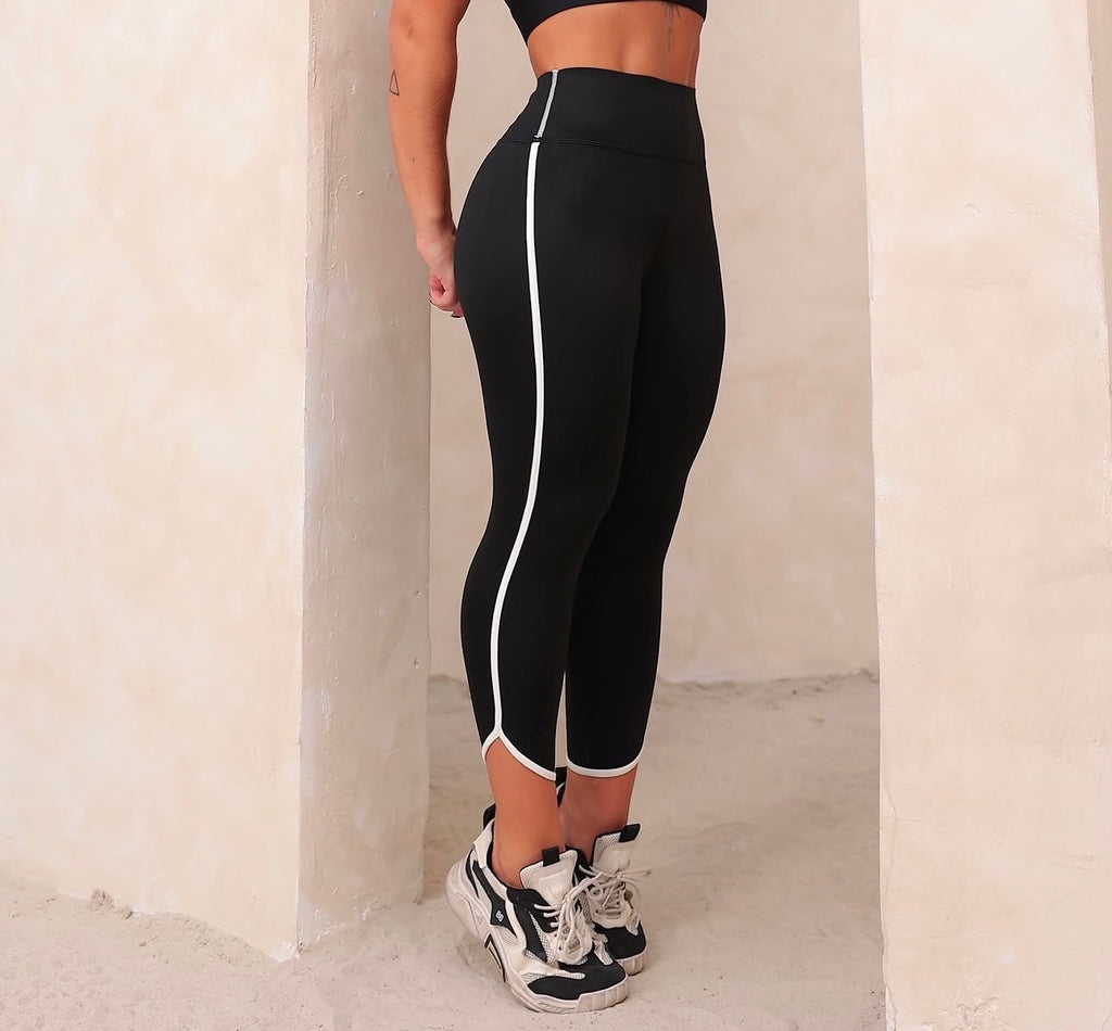 Calça de listra