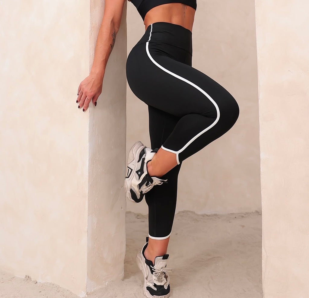 Calça de listra